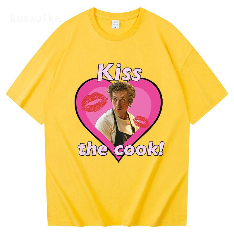 The Bear TV Series Kiss The Cook T-shirts The Original Beef of Chicagoland Printing Tee-shirt Cotton Men/Women Casual Tshirts