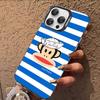 Знаменитый Роскошный Чехол Для Телефона P-Paul F-Frank Для IPhone 17 16 15 14 11 12 13 Pro Max Plus Pro Цветной Серебристый Чехол