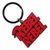 David Bowie Rebel Rebel Keyring