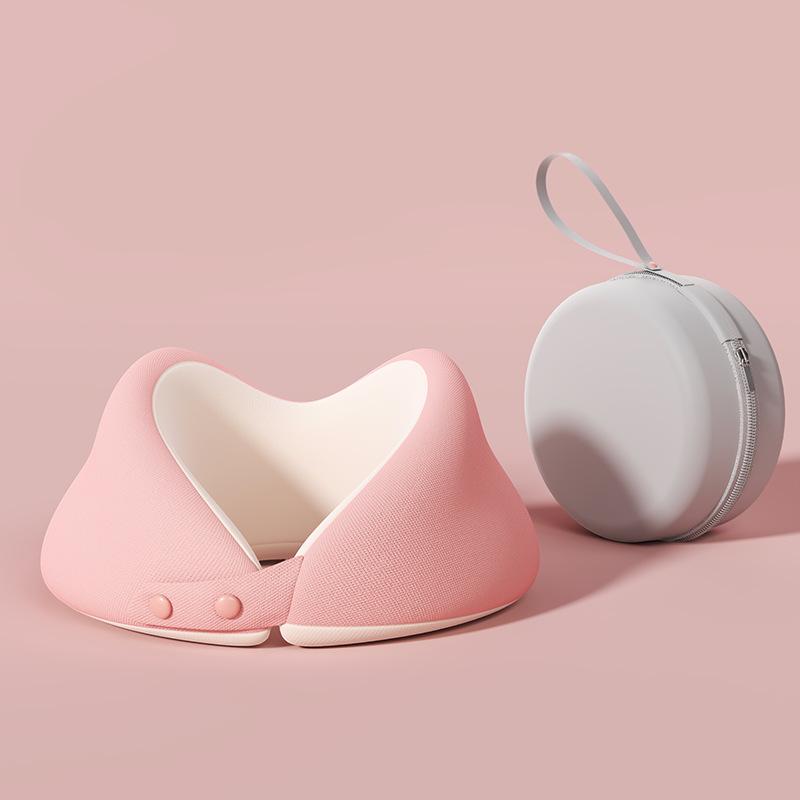 Memory cotton u-shaped pillow travel u-shaped neck pillow portable neck pillow foldable storage neck pillow