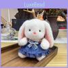 Strap Rabbit Skirt Plush Toy With Bowknot Doll Childrens Toy Holiday Gift