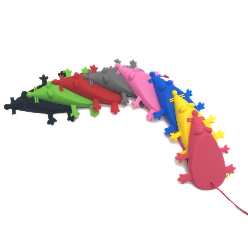 Дверной стопор, силиконовая защита в форме мыши для домашней безопасности, пробка, охранник