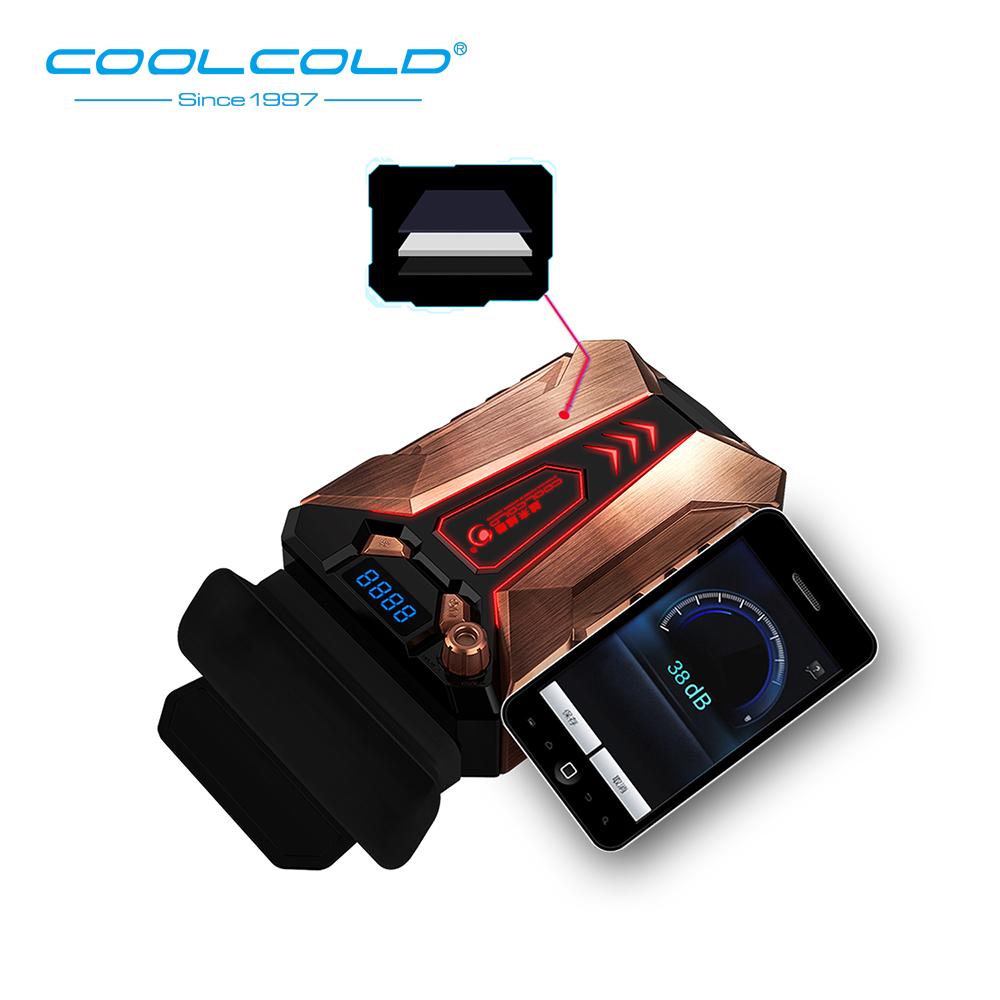 Портативный кулер для ноутбука COOLCOLD, мощное быстрое охлаждение и питание от USB, поддержка различных размеров от 14 до 17 дюймов