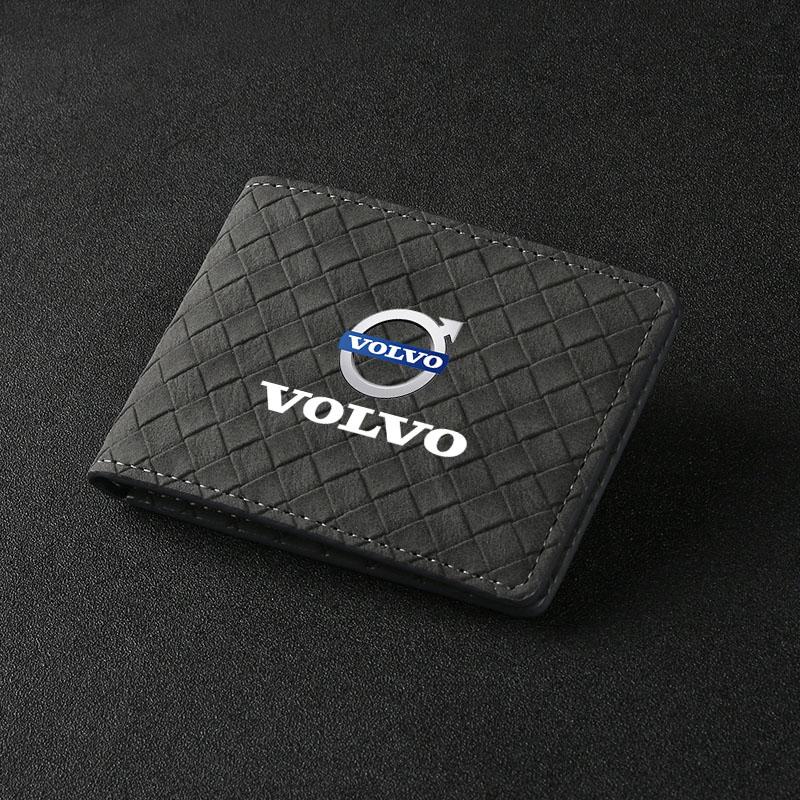 bpcjz5 Car Drive Certificate Cover Auto Driver's License Wallet For Volvo Xc60 Xc90 V40 V60 S60 V50 V90 S80 C40 XC40 V70 XC70 C30 C70