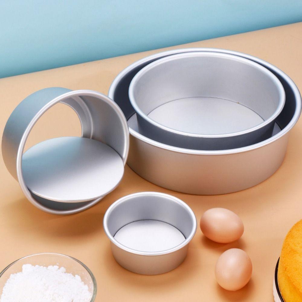 Leakproof Removable for Cheesecake Bread Pizza Chiffon Pan Cake Mold Fondant Mold Baking Tray