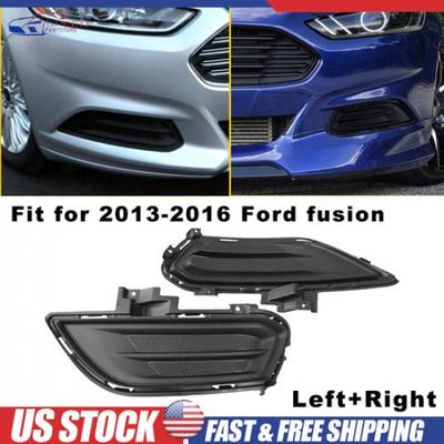 2X Передняя крышка противотуманной фары бампера Ert Левая+Правая Подходит для Ford Fusion 2013-2016