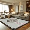 Chinese Style Flower Carpets for Living Room Retro Decoration Carpet Home Hall Sofa Area Floor Mat Bedroom Hallway Large Rugs