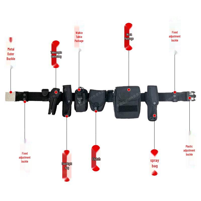 Modular Tactical Duty Belt & Pouches