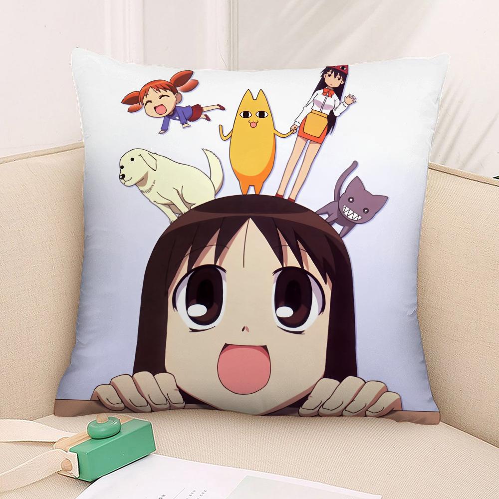 Аниме A-Azumanga Daioh Наволочка 3D-печать Полиэфирное волокно 40*40 см Домашний диван Декоративная наволочка Подарок на фестиваль
