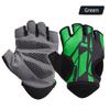 Fitness Gloves Men's and Women's Breathable Thin Equipment Training Anti-Cocoon Half Finger Exercise Wait Lifting Spinning Non Slip Palm Protector