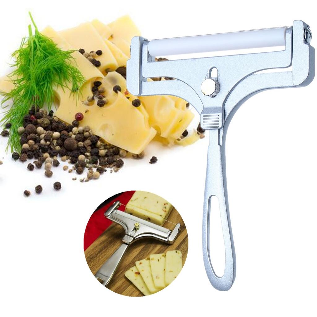 Adjustable Cheese Slicer Cutter Slice Tool Butter Planer Grater With Wire