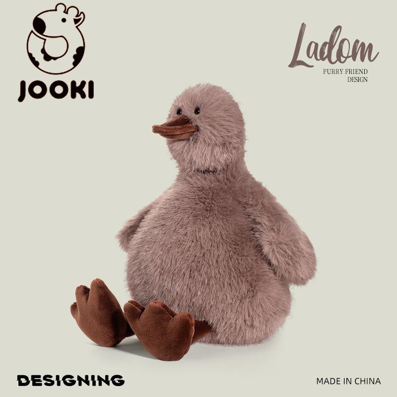 Мягкая плюшевая игрушка «Утенок» — очаровательный плюшевый кролик для детей, успокаивающий компаньон для сна и подарок на день рождения