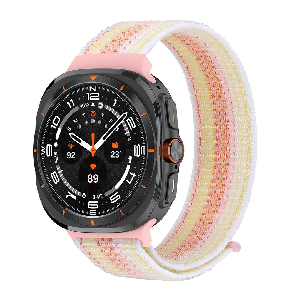 Ремешок для Samsung Galaxy Watch 7 Ultra 47 мм аксессуары Спортивный регулируемый нейлоновый петлевой браслет correa Galaxy watch Ultra ремешок 47 мм
