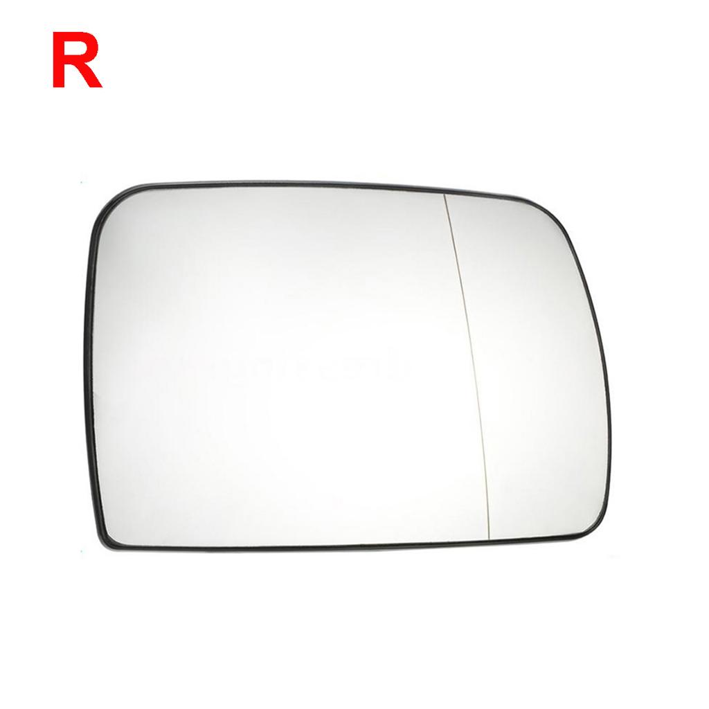 Боковой обогрев зеркала заднего вида, противотуманное зеркало на дверь, лист, подходит для BMW X5 E53 1999-2006 51168408797 51168408810