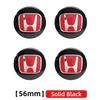 56mm 60mm 65mm Car Wheel Center Hub Cap Rim Cover Stickers For Honda Civic Fit Jazz Accord CRV City Odyssey Passport Pilot Vezel