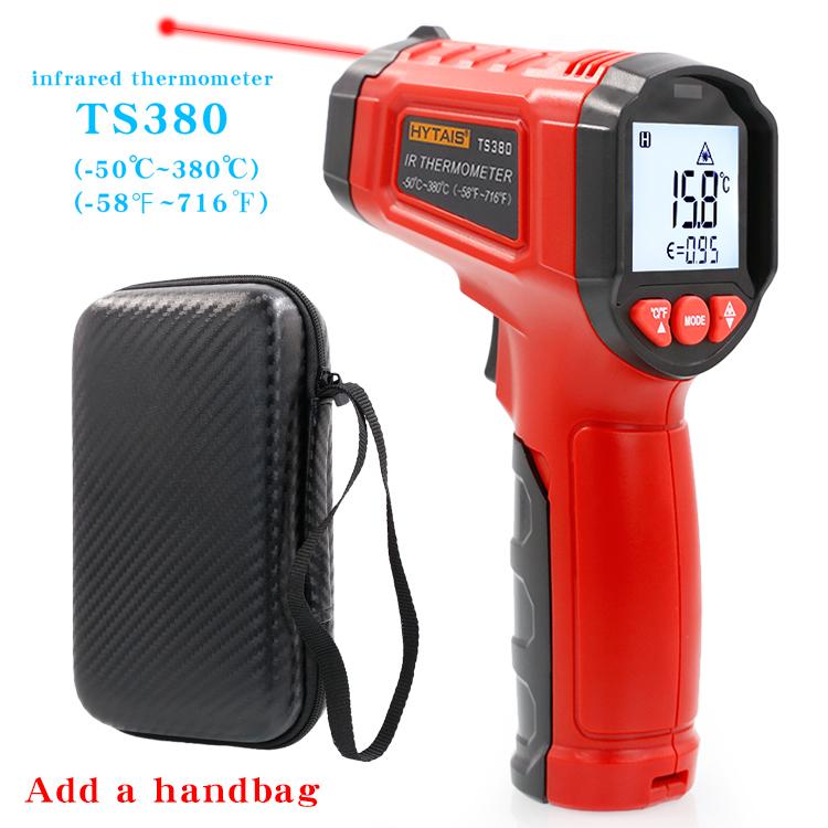 TS600 Инфракрасный бесконтактный термометр HYTAIS Ручной промышленный высокоточный электронный измеритель температуры TS380