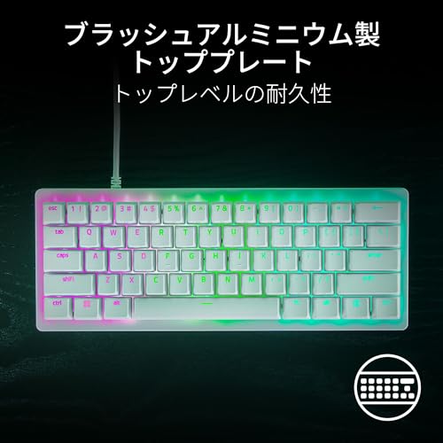 Razer Игровая клавиатура Huntsman V3 Pro Mini Белая