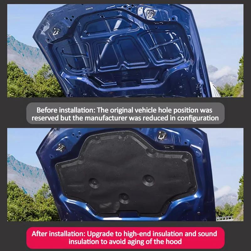 Engine Hood Sound Pad for Buick Opel Insignia A G09 MK1 2008~2016 Car Heat Insulation Cotton Cover Fireproof Interior Accessorie