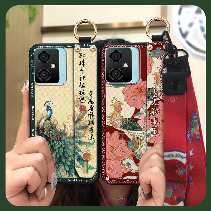 Грязеотталкивающий Пылезащитный Чехол для Телефона Для Blackview Oscal C70 Мягкий чехол Браслет Модный Шнурок Прочный Китайский стиль