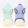 Summer Striped Dog T-Shirt Breathable Puppy Dog Clothes Vest for Small Medium Dogs Pet Cats Pug Apparel Costumes