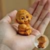 Yousheng Zodiac Animal Figurine Handcrafted Wood Chinese Zodiac Signs Multifunctional Mini Zodiac Table Decoration Gift for Zodiac Enthusiasts