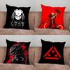 A-Alien Vs Predator Pillow Case For Home Bedroom Car Office Decoration Living Room Sofa Cushion Cover Suitable