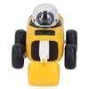 Loader Excavator Astronaut Push Pull Structure Early Educational Construction Tractor Toy for