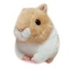 Kid Cute Simulation Hamster Stuffed Doll Plush Toy Key Chain Pendant Girl Gift