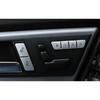 For Benz GLE GLS Silver Aluminum 2016- Memory Button Sticker Decoration 12pc