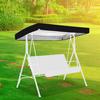 Swing Canopy Replacement Waterproof Oxford Cloth Swing Chair Canopy Outdoor Patio Swing Top Cover Sun Shade Chair Cover for Garden Swing