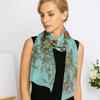 Sun-Resistant Silk Scarf Breathable Long Wraps Portable Beach Shawl  for Women