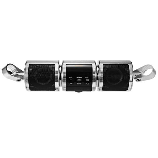 Мотоциклетный Bluetooth-совместимый MP3-плеер, аудиоусилитель на руле, стереодинамик