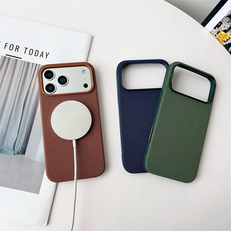 Тканевый магнитный чехол для телефона Magsafe IPhone 17 16 Pro Max 17Pro 16Pro IPhone17 IPhone16 Mag Safe Ударопрочный чехол