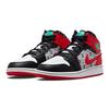Air Jordan 1 Mid SE GS Ugly Christmas Sweater Kids Sneakers Red White Black DM1208-150