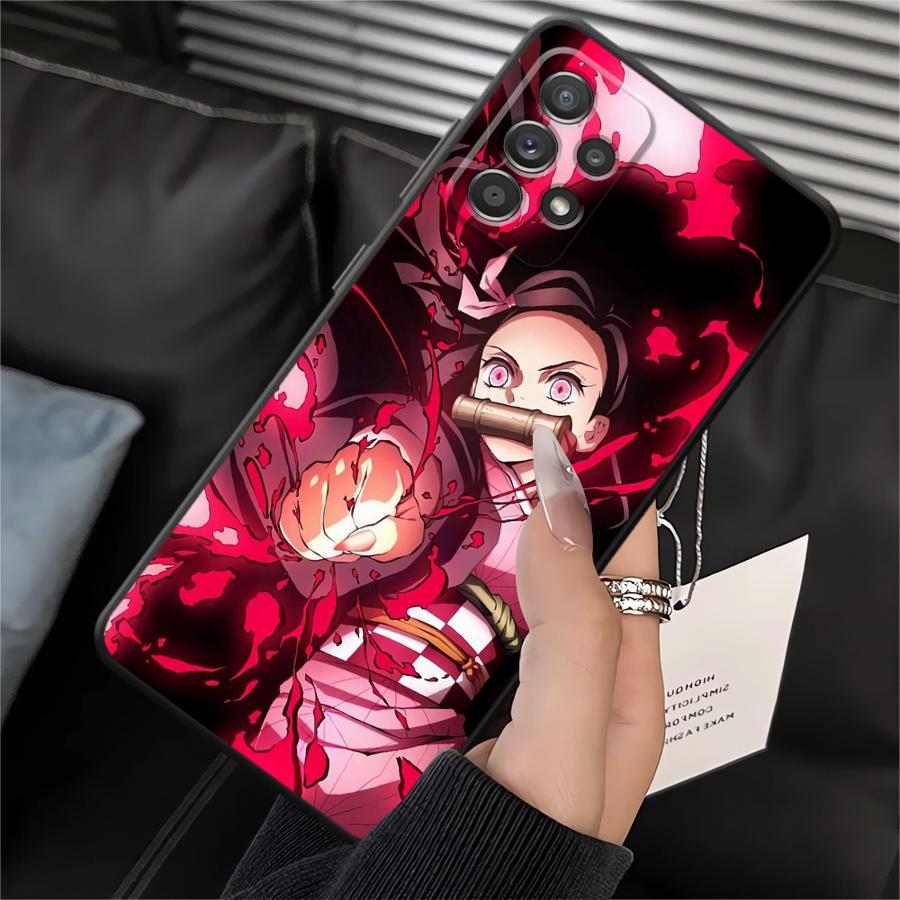 Чехол-бампер для телефона с изображением Демонов Убийцы Аниме для Samsung Galaxy A05 Note 20 Ultra 9 10 A01 A02 A03 A30 A40 A06 A04 A10 A20 A50