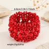 Handmade African Wooden Bead Jewelry For Women With Electroplated Finish For Vacation