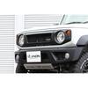 Jaos Front Grill Painted Matte Black for Jimny JB74 JB64 Series B061513MB