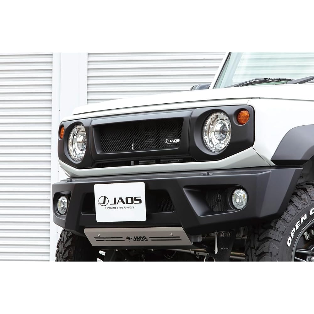 Jaos Front Grill Painted Matte Black for Jimny JB74 JB64 Series B061513MB