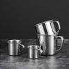 Детская мини-кружка из нержавеющей стали Прочная цельная конструкция для ежедневного использования дома