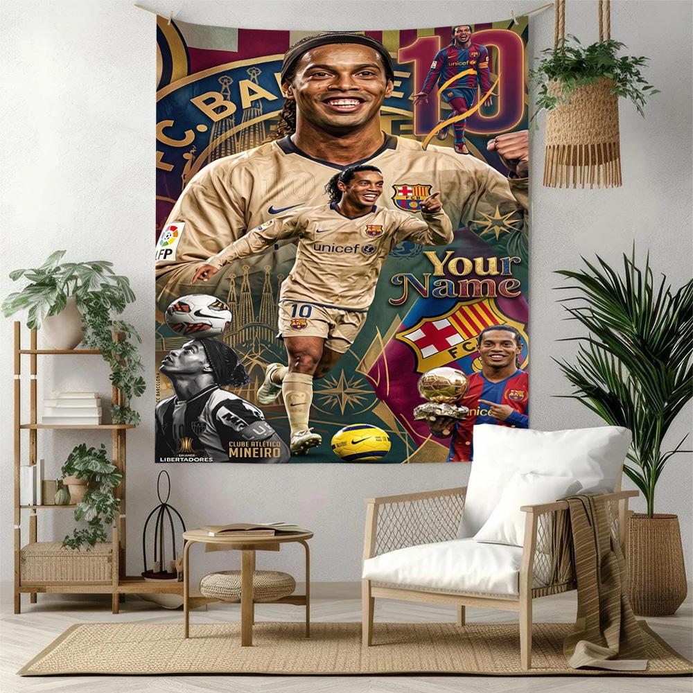 Lamin Yamal Custom Your Name Wall Decor Tapestry Art For Pet Memorial Birthdaywedding Party Backdrop Family Gift