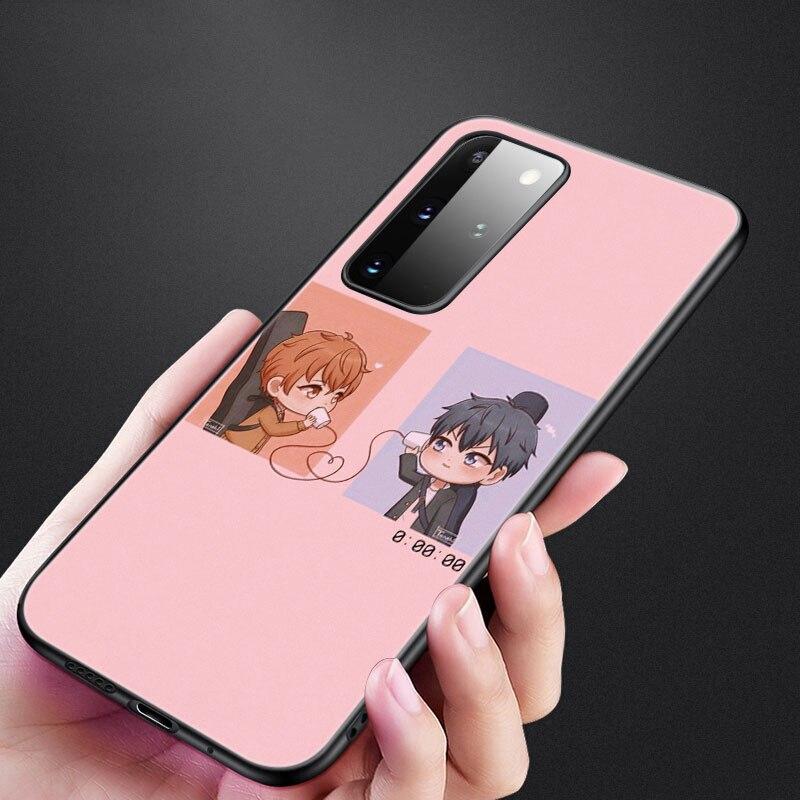 Милый мультяшный аниме-чехол Given Yaoi для Samsung Galaxy S20 S21 FE S10 Lite Note 20 10 Lite S8 S9 S10E S10 Plus Ultra Black Cover