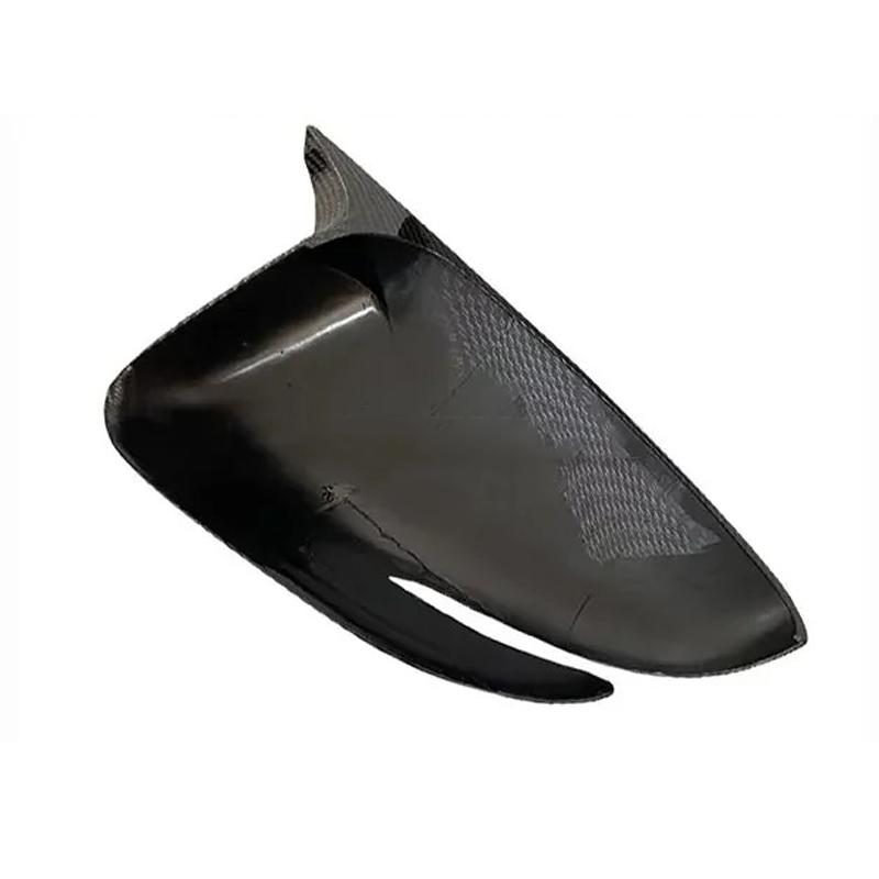 Для KIA K3 Cerato Forte Ceed 2013-2018 Накладки на боковые зеркала Вид карбонового волокна/Черный АБС-пластик Автомобильные аксессуары для экстерьера