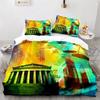 Luxury New 3D Print Statue of Liberty Duvet Cover King Microfiber World Famous Building Bedding Set New York Landmark Cityscape