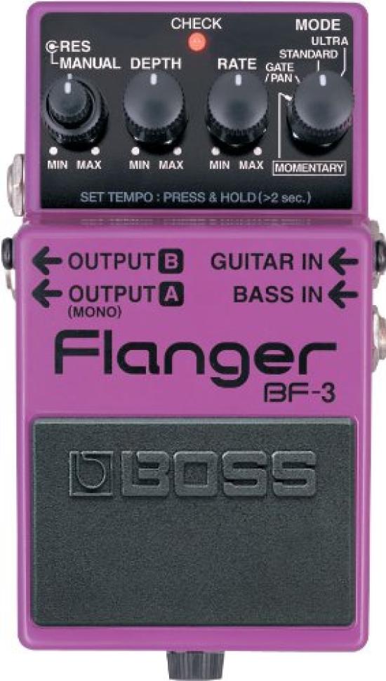 BOSS Flanger KORG Pitchclip 2 Marks Original Cross Set - BF-3 + PC-2 +