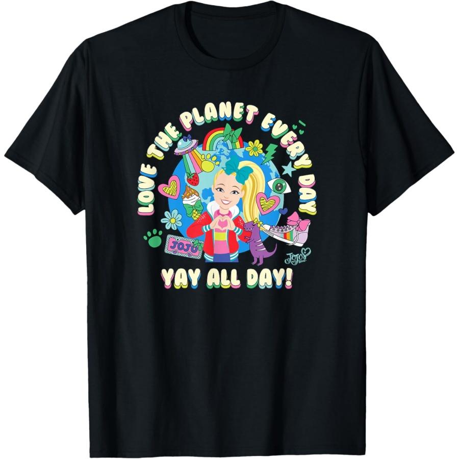 JoJo Siwa Karmas a Boomerang _ Black T-Shirt _ Adult Sizes