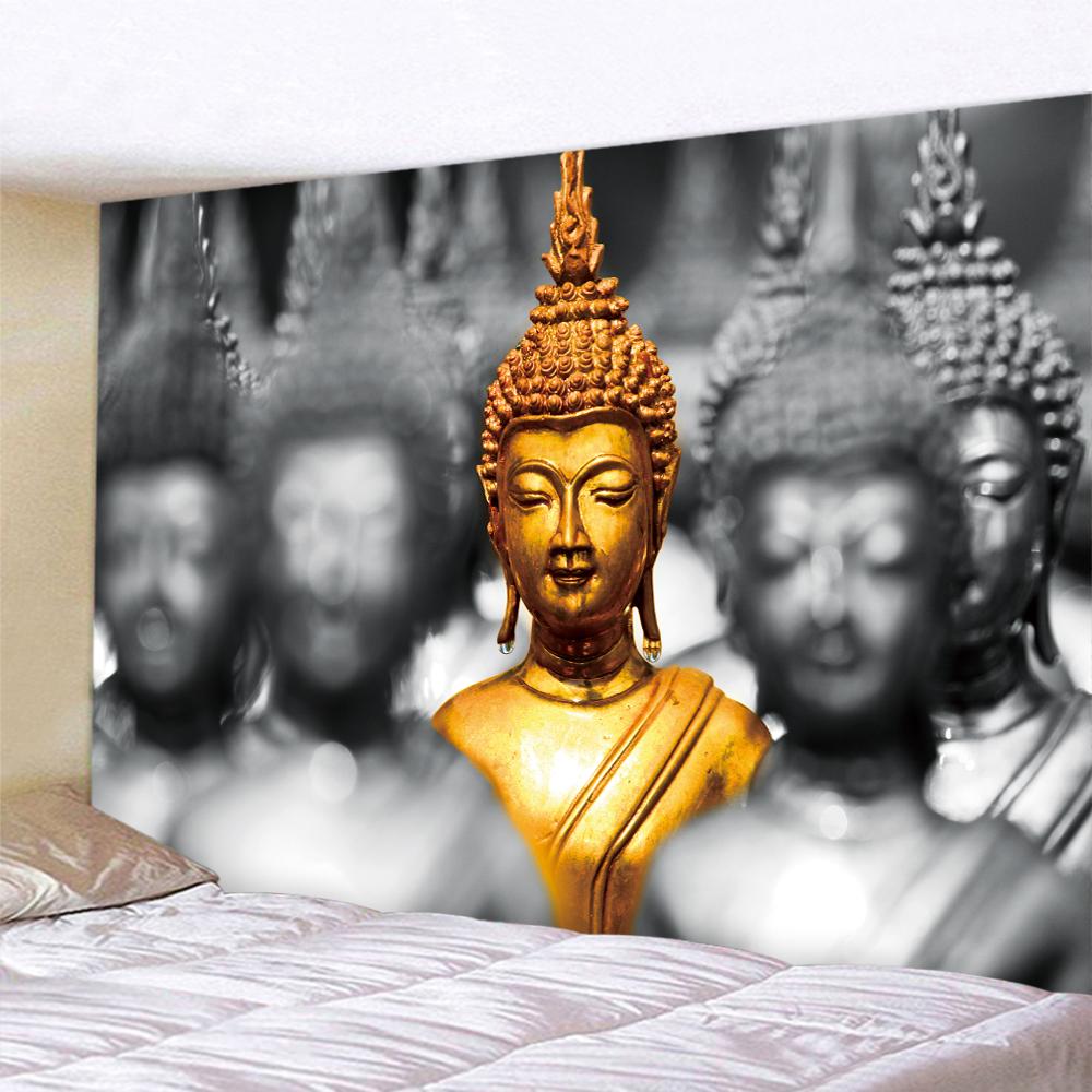 Будда медитация украшение дома гобелен Мандала богемное украшение психоделическая сцена настенное крепление Таро коврик для йоги