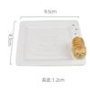 1PC Soy Sauce Japanese Ceramic Tiny Plate Bowl Creativity Home Restaurant Vinegar Mustard Seasoning Animal Ceramic Dish Kitchen