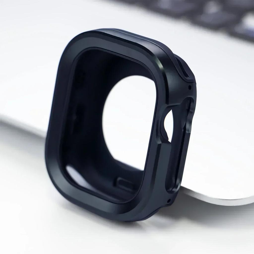 Металлический Чехол для Apple Watch Ultra Корпус 49мм 45мм 41мм 44мм 40мм Бампер Рамка Защитный Корпус для iWatch Серии SE 8 Ultra 7 6 5