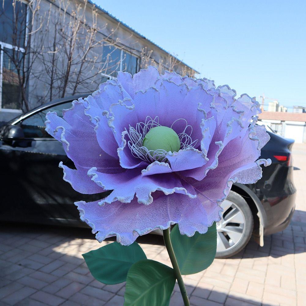 30см Большой Имитация Цветка Полый Фотореквизит Оформление Витрины Искусственный Цветок Фестивальное Украшение