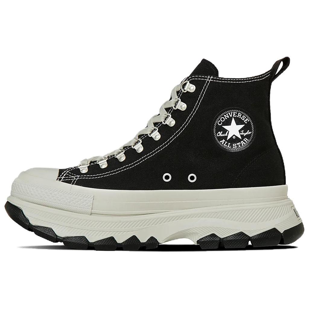 Converse All Star Trekwave DR HI Fashion Comfortable High-Top Canvas Shoes Unisex Sneakers Black 31314800
